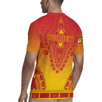 Personalized Zimbabwe African Dashiki Rugby Jersey - Wonder Print Shop