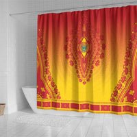 Zimbabwe African Dashiki Shower Curtain - Wonder Print Shop