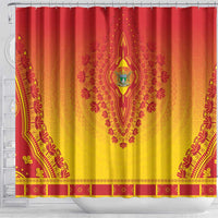 Zimbabwe African Dashiki Shower Curtain - Wonder Print Shop