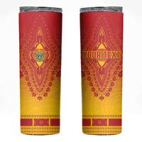 Personalized Zimbabwe African Dashiki Skinny Tumbler - Wonder Print Shop