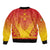 Personalized Zimbabwe African Dashiki Sleeve Zip Bomber Jacket - Wonder Print Shop