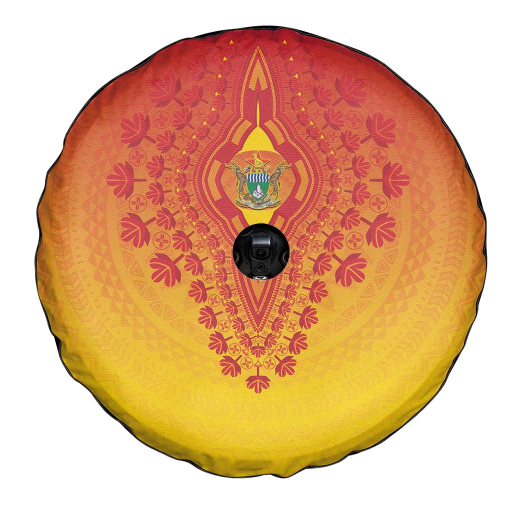 Zimbabwe African Dashiki Spare Tire Cover - Wonder Print Shop
