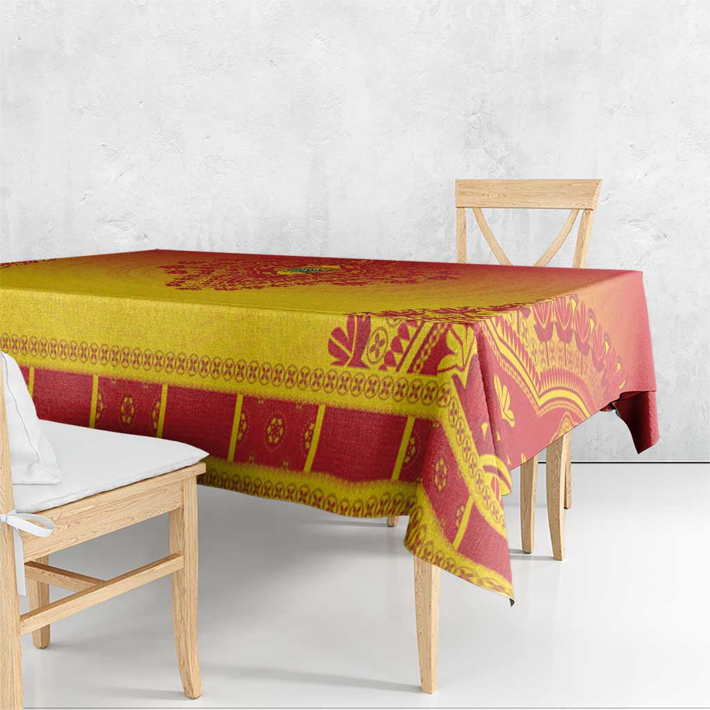 Zimbabwe African Dashiki Tablecloth - Wonder Print Shop