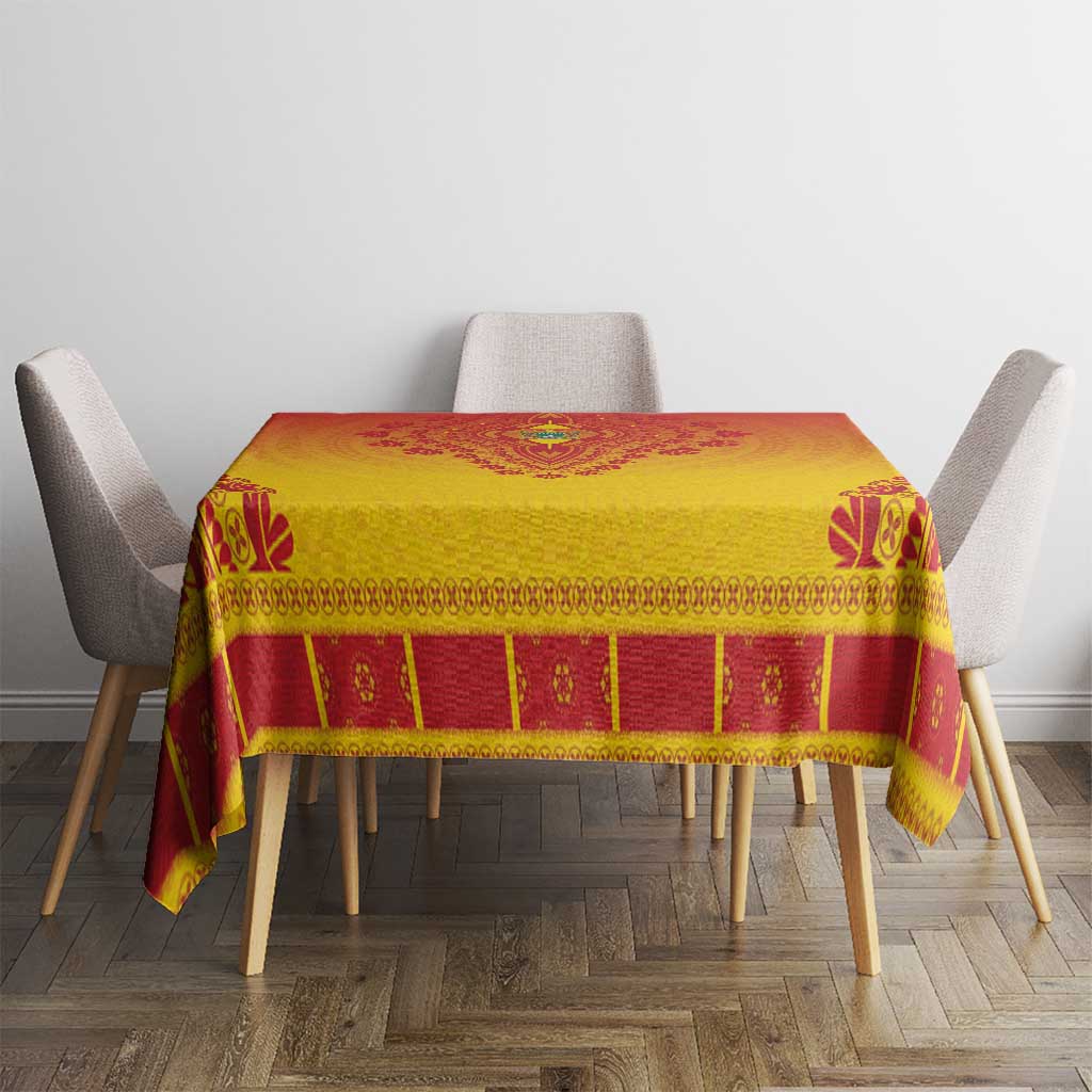 Zimbabwe African Dashiki Tablecloth - Wonder Print Shop
