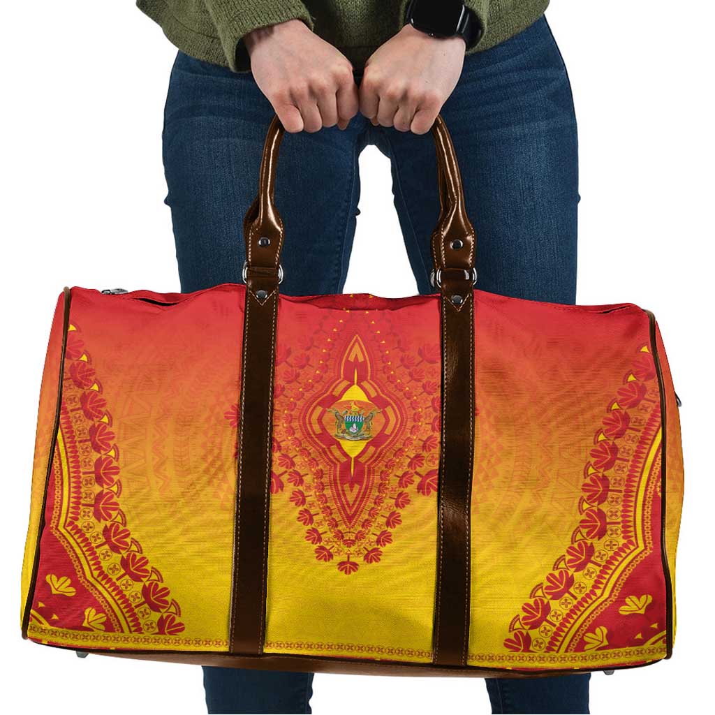 Zimbabwe African Dashiki Travel Bag - Wonder Print Shop