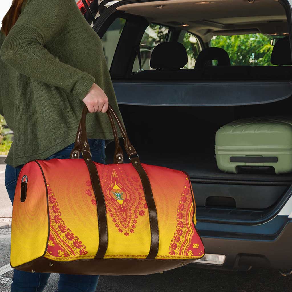 Zimbabwe African Dashiki Travel Bag - Wonder Print Shop