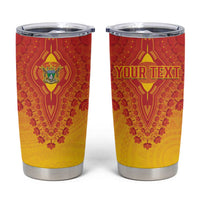 Personalized Zimbabwe African Dashiki Tumbler Cup - Wonder Print Shop