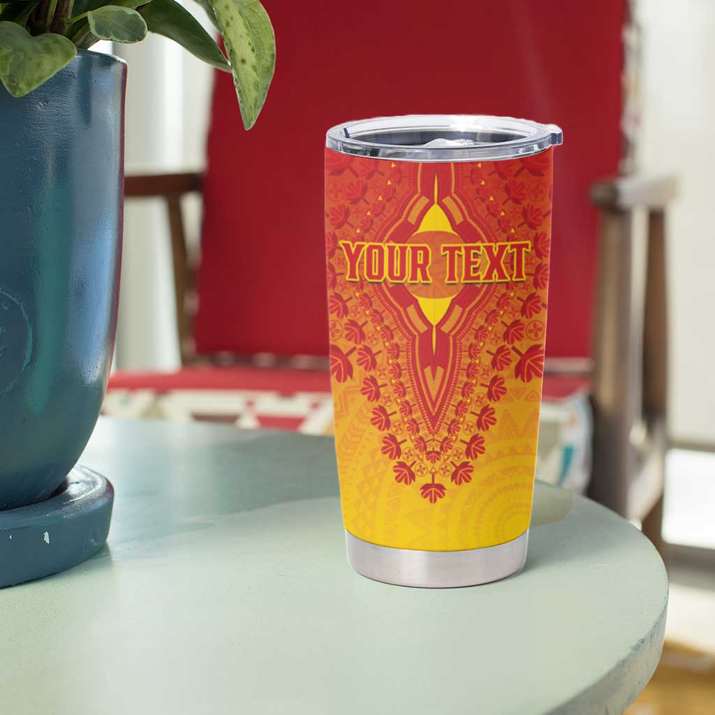 Personalized Zimbabwe African Dashiki Tumbler Cup - Wonder Print Shop