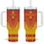 Personalized Zimbabwe African Dashiki Tumbler With Handle - Wonder Print Shop