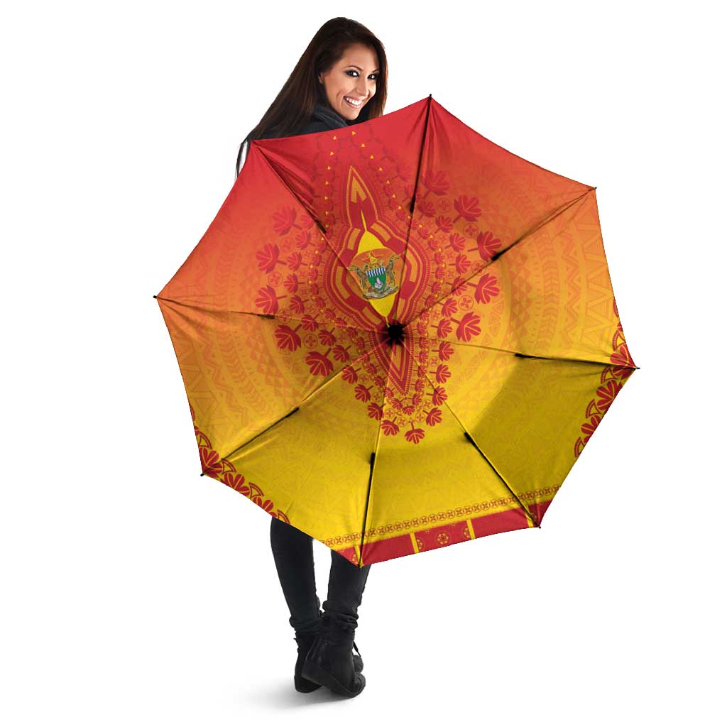 Zimbabwe African Dashiki Umbrella - Wonder Print Shop
