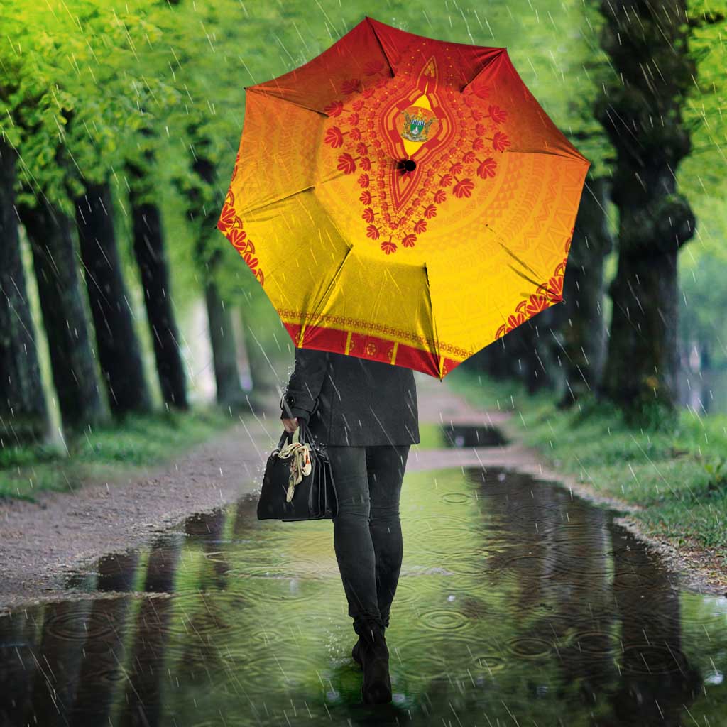 Zimbabwe African Dashiki Umbrella - Wonder Print Shop