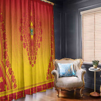 Zimbabwe African Dashiki Window Curtain - Wonder Print Shop