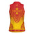Personalized Zimbabwe African Dashiki Women Sleeveless Polo Shirt - Wonder Print Shop