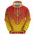 Personalized Zimbabwe African Dashiki Zip Hoodie - Wonder Print Shop