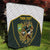 South Africa Rugby Personalised Quilt Springboks Mascot With King Protea -  African Pattern - Wonder Print Shop