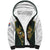 South Africa Rugby Personalised Sherpa Hoodie Springboks Mascot With King Protea -  African Pattern - Wonder Print Shop