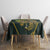 South Africa Rugby Personalised Tablecloth Springboks Mascot With King Protea -  African Pattern - Wonder Print Shop