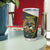 South Africa Rugby Personalised Tumbler Cup Springboks Mascot With King Protea -  African Pattern - Wonder Print Shop