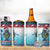 Personalised Cape Verde Christmas 4 in 1 Can Cooler Tumbler Manatee Feliz Natal - Wonder Print Shop