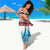 Personalised Cape Verde Christmas Sarong Manatee Feliz Natal - Wonder Print Shop