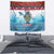 Personalised Cape Verde Christmas Tapestry Manatee Feliz Natal - Wonder Print Shop