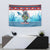 Personalised Cape Verde Christmas Tapestry Manatee Feliz Natal - Wonder Print Shop