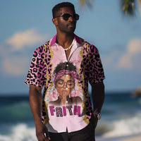 Black Her Story Hawaiian Shirt Faith Pink Leopard - Wonder Print Shop