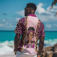 Black Her Story Hawaiian Shirt Faith Pink Leopard - Wonder Print Shop