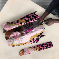 Black Her Story Umbrella Faith Pink Leopard - Wonder Print Shop