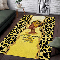 Black Her Story Area Rug A Queen Turns Pain Into Power - Wonder Print Shop
