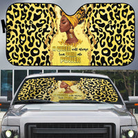 Black Her Story Auto Sun Shade A Queen Turns Pain Into Power - Wonder Print Shop