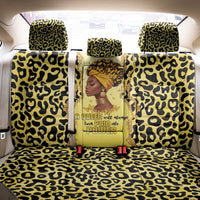 Black Her Story Back Car Seat Cover A Queen Turns Pain Into Power - Wonder Print Shop