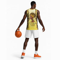 Black Her Story Basketball Jersey A Queen Turns Pain Into Power - Wonder Print Shop
