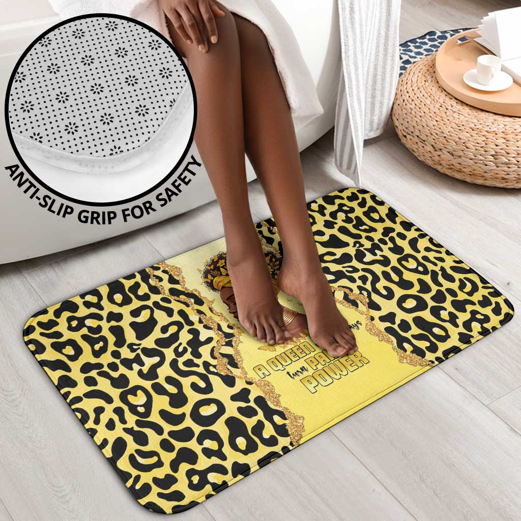 Black Her Story Bathroom Set A Queen Turns Pain Into Power - Wonder Print Shop