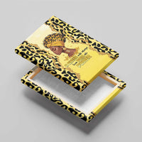 Black Her Story Canvas Wall Art A Queen Turns Pain Into Power - Wonder Print Shop