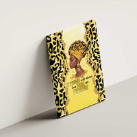 Black Her Story Canvas Wall Art A Queen Turns Pain Into Power - Wonder Print Shop