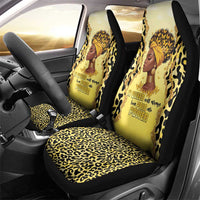 Black Her Story Car Seat Cover A Queen Turns Pain Into Power - Wonder Print Shop