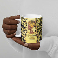 Black Her Story Ceramic Mug A Queen Turns Pain Into Power - Wonder Print Shop