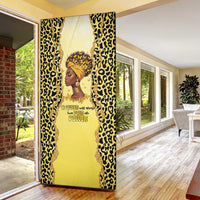 Black Her Story Door Cover A Queen Turns Pain Into Power - Wonder Print Shop