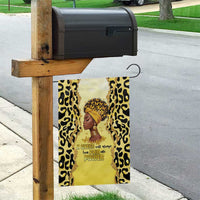 Black Her Story Garden Flag A Queen Turns Pain Into Power - Wonder Print Shop