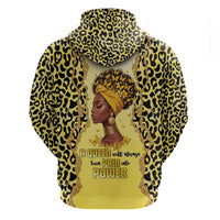 Black Her Story Hoodie A Queen Turns Pain Into Power - Wonder Print Shop