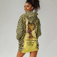 Black Her Story Hoodie Dress A Queen Turns Pain Into Power - Wonder Print Shop