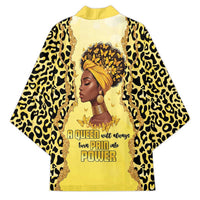 Black Her Story Kimono A Queen Turns Pain Into Power - Wonder Print Shop