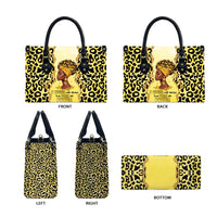 Black Her Story Leather Bag A Queen Turns Pain Into Power - Wonder Print Shop