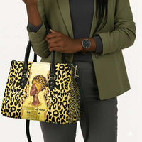 Black Her Story Leather Bag A Queen Turns Pain Into Power - Wonder Print Shop