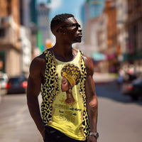 Black Her Story Men Tank Top A Queen Turns Pain Into Power - Wonder Print Shop