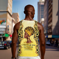 Black Her Story Men Tank Top A Queen Turns Pain Into Power - Wonder Print Shop