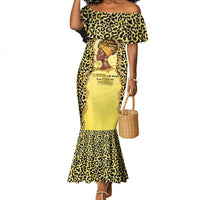 Black Her Story Mermaid Dress A Queen Turns Pain Into Power - Wonder Print Shop