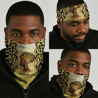 Black Her Story Neck Gaiter A Queen Turns Pain Into Power - Wonder Print Shop