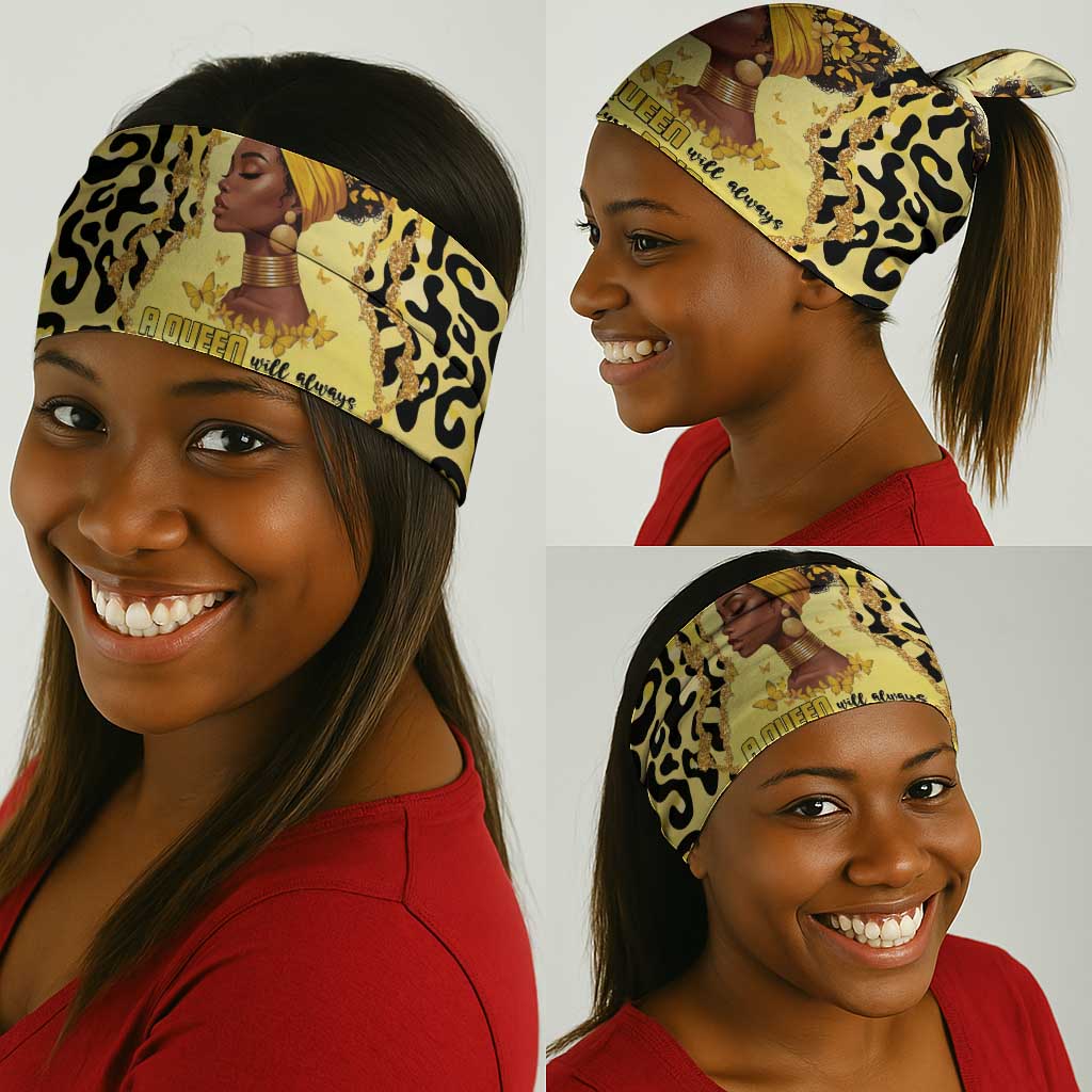Black Her Story Neck Gaiter A Queen Turns Pain Into Power - Wonder Print Shop